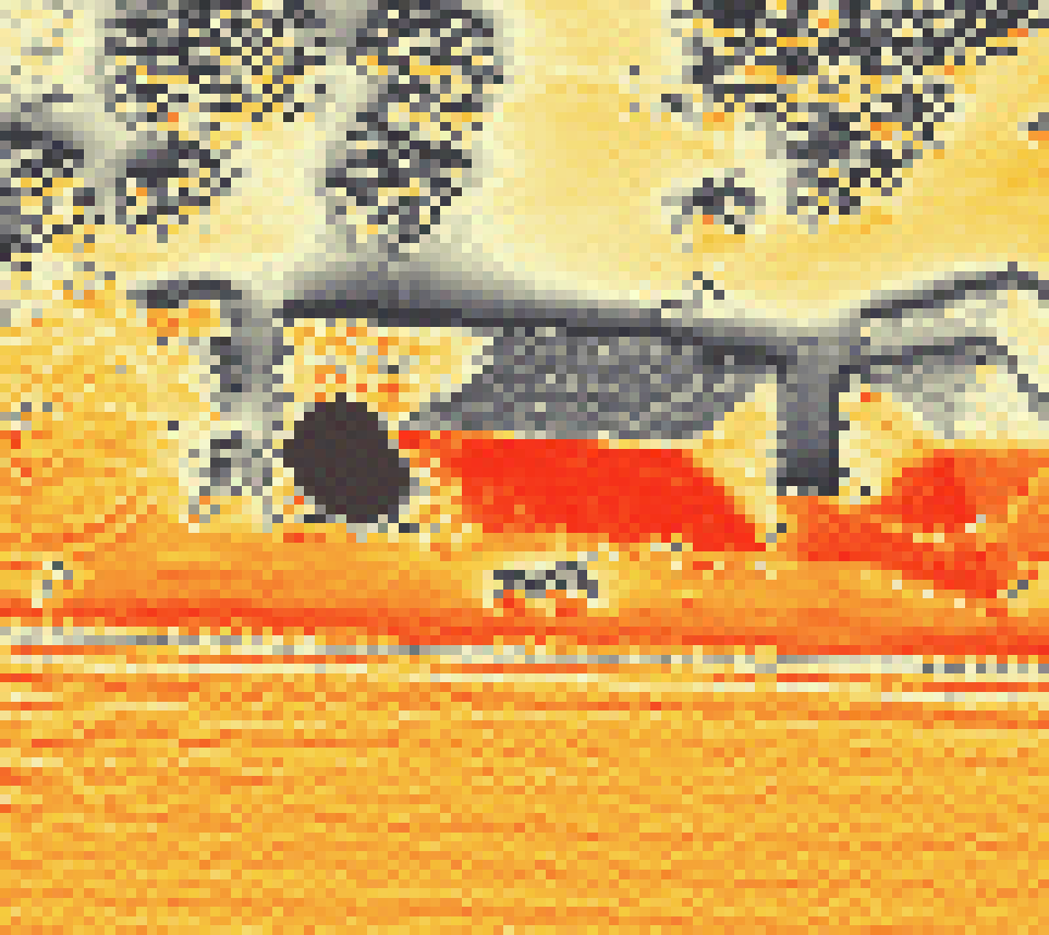 PV-irradiatie op daksegment met intensiteitsverdeling van zonlicht