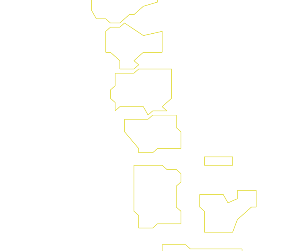 Daksegment ingezoomd met contourlijnen en structuurweergave