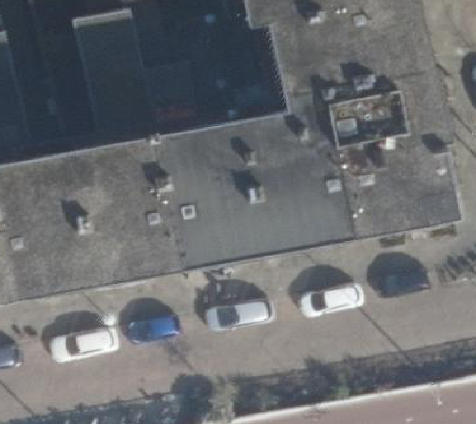 True ortho luchtfoto van Utrecht met zicht op woning