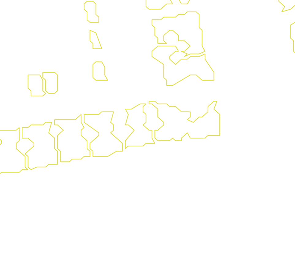 Daksegment met contourlijnen en structuurweergave