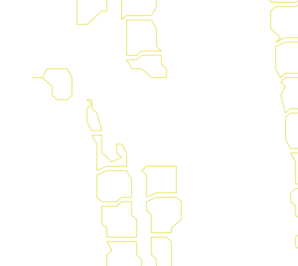 Daksegment ingezoomd met contourlijnen en structuurweergave