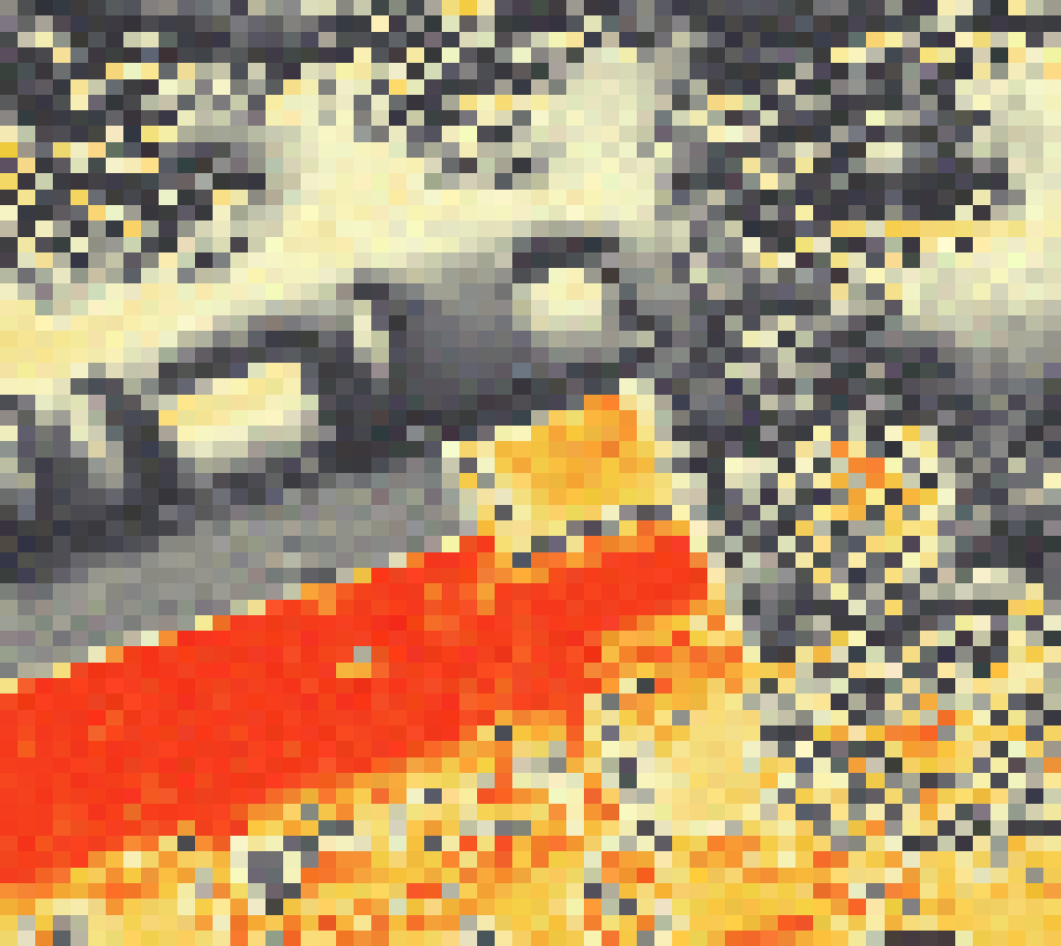 PV-irradiatie op daksegment ingezoomd met intensiteitsverdeling van zonlicht