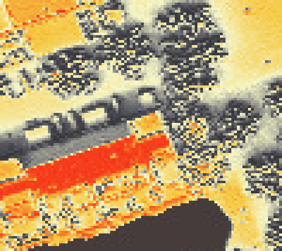 PV-irradiatie op daksegment met intensiteitsverdeling van zonlicht