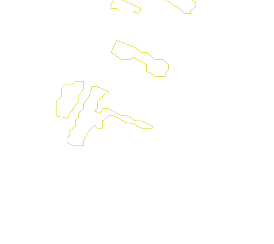 Daksegment met contourlijnen en structuurweergave