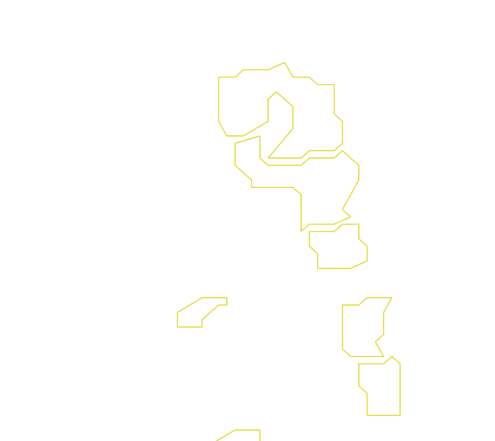 Daksegment ingezoomd met contourlijnen en structuurweergave