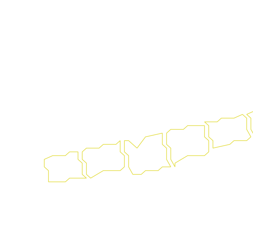 Daksegment ingezoomd met contourlijnen en structuurweergave
