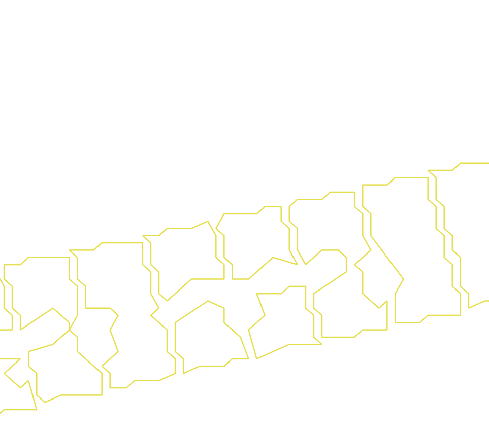 Daksegment ingezoomd met contourlijnen en structuurweergave