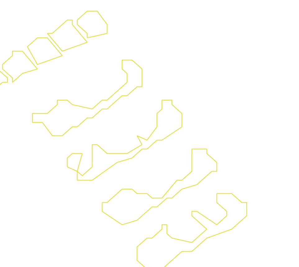 Daksegment ingezoomd met contourlijnen en structuurweergave