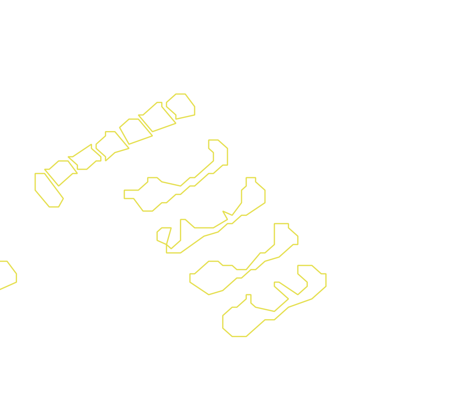 Daksegment met contourlijnen en structuurweergave