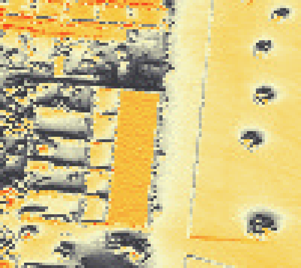 PV-irradiatie op daksegment met intensiteitsverdeling van zonlicht