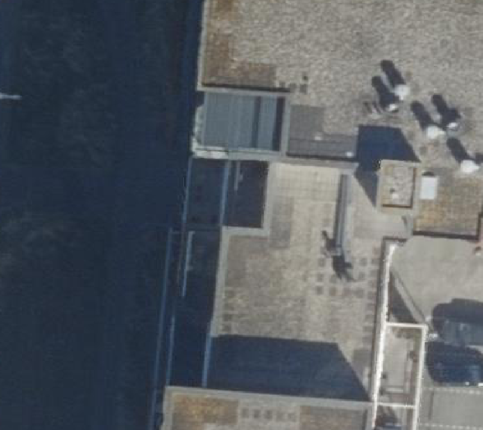 True ortho luchtfoto van Rotterdam met zicht op woning