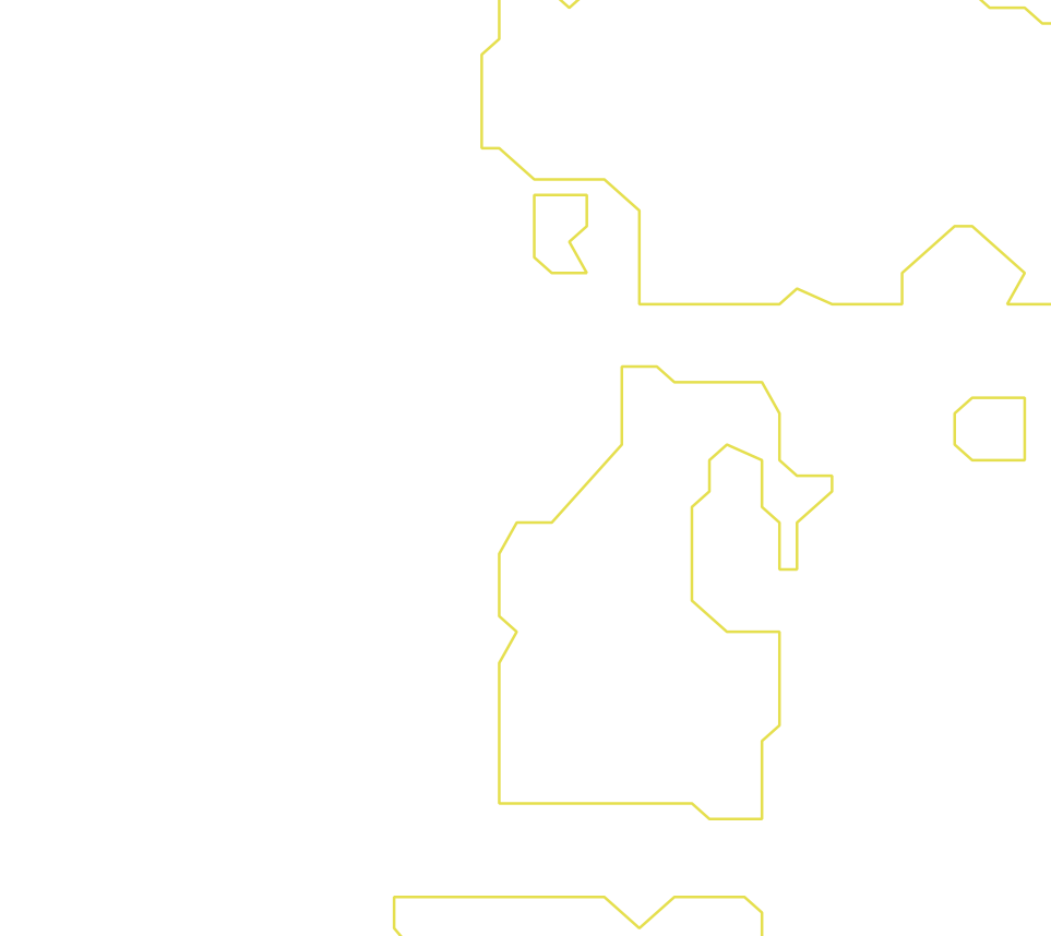 Daksegment ingezoomd met contourlijnen en structuurweergave
