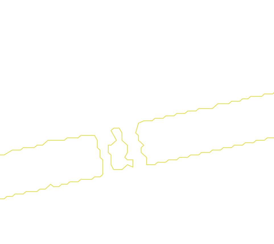 Daksegment met contourlijnen en structuurweergave