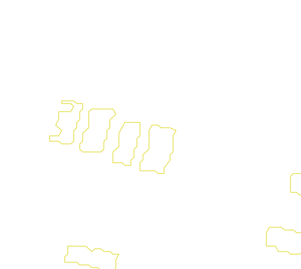 Daksegment met contourlijnen en structuurweergave