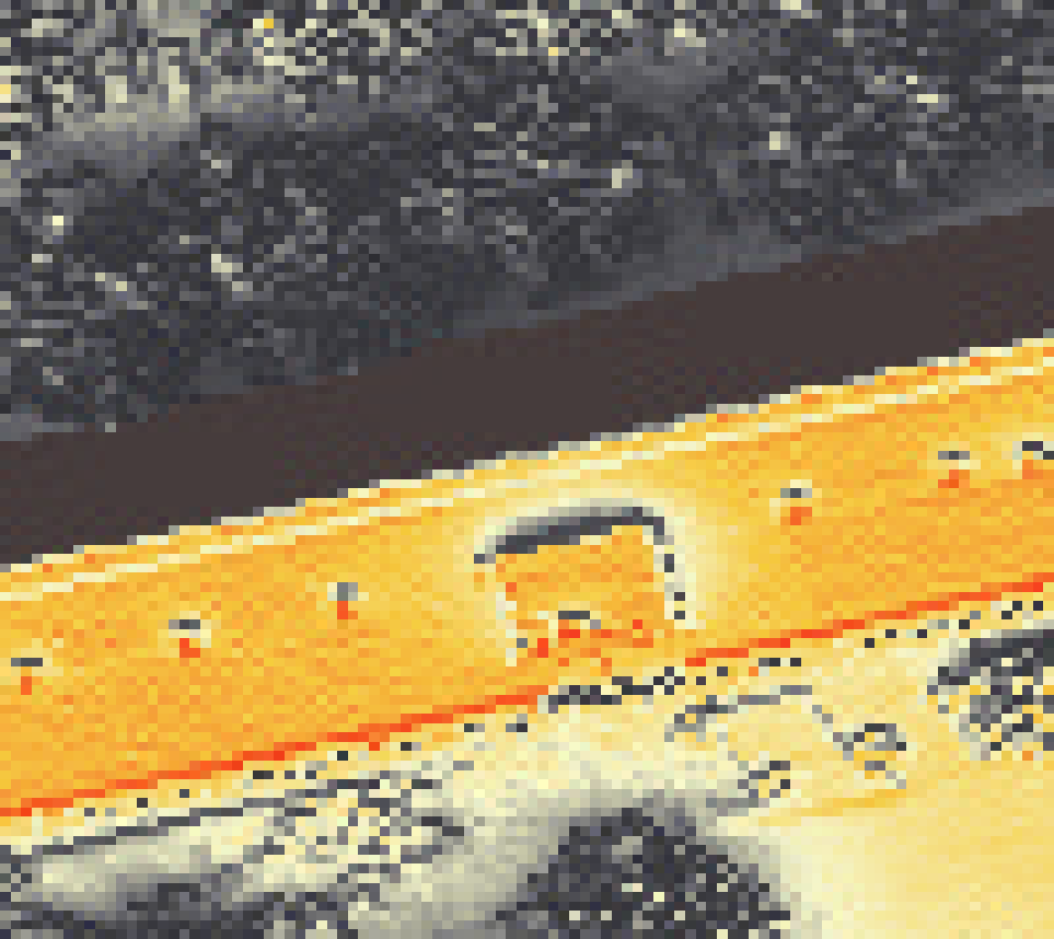 PV-irradiatie op daksegment met intensiteitsverdeling van zonlicht