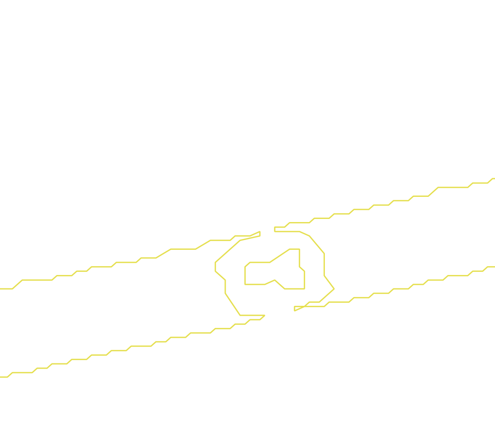 Daksegment met contourlijnen en structuurweergave