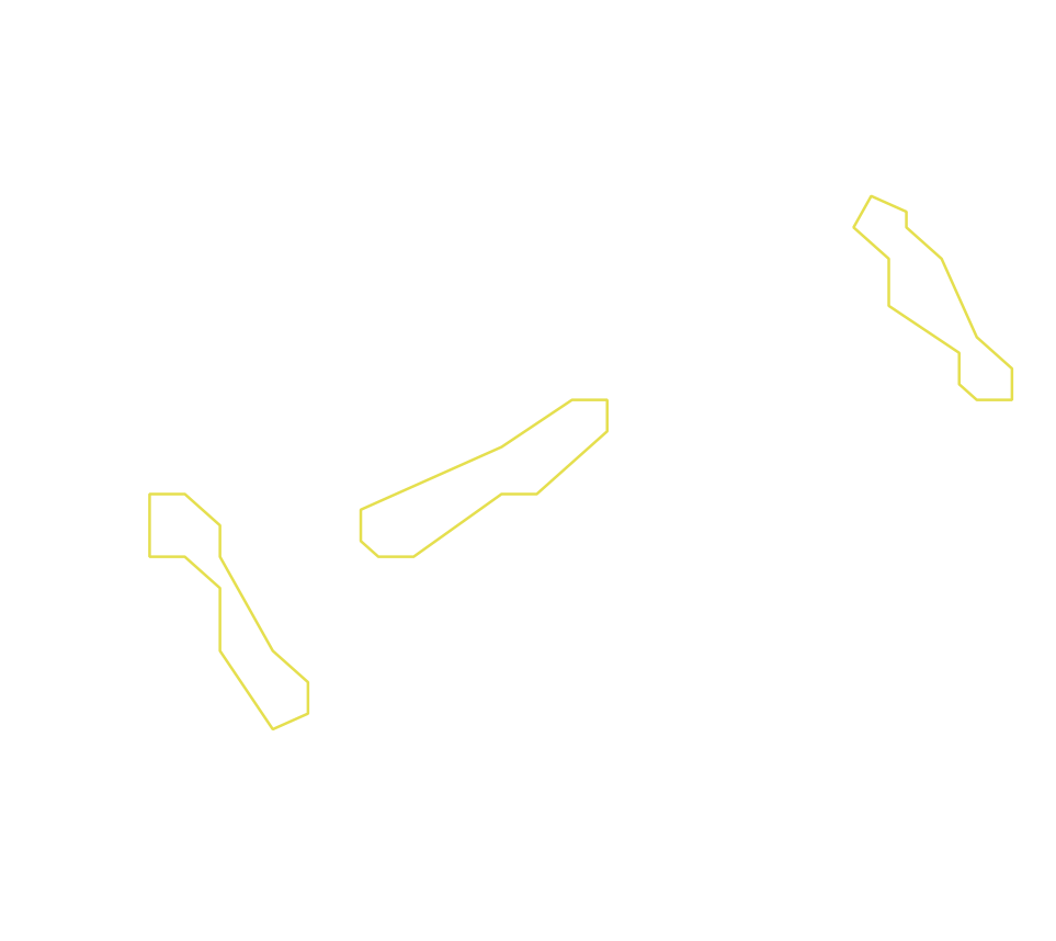 Daksegment ingezoomd met contourlijnen en structuurweergave