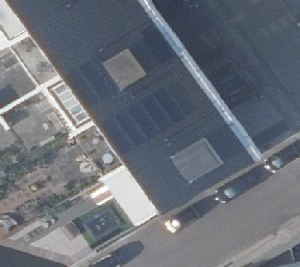 True ortho luchtfoto van Zaandam met zicht op woning