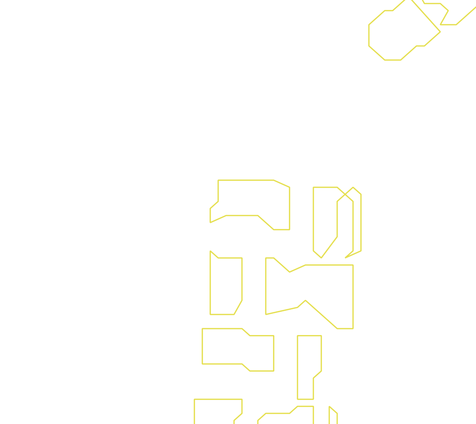 Daksegment ingezoomd met contourlijnen en structuurweergave