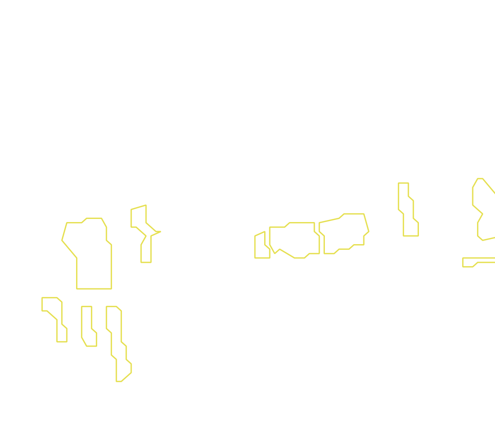 Daksegment met contourlijnen en structuurweergave