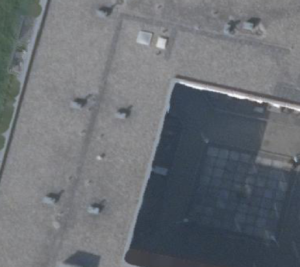 True ortho luchtfoto van Zaandam met zicht op woning