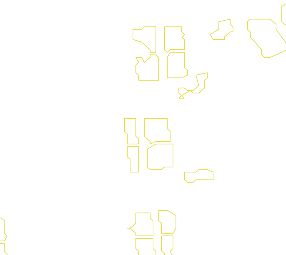 Daksegment met contourlijnen en structuurweergave