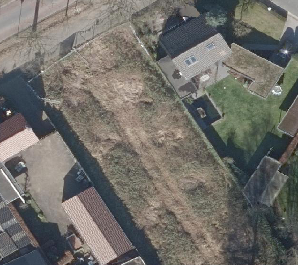 True ortho Luchtfoto op daksegment