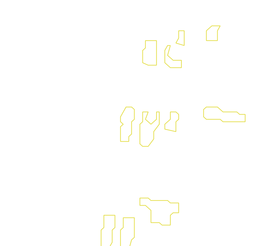 Daksegment met contourlijnen en structuurweergave