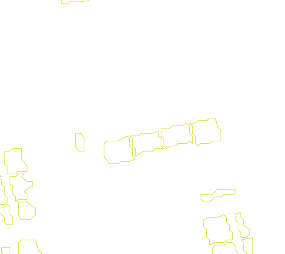 Daksegment met contourlijnen en structuurweergave
