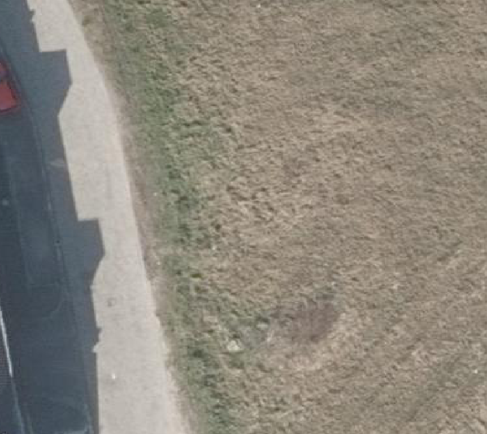 True ortho luchtfoto van Helmond met zicht op woning