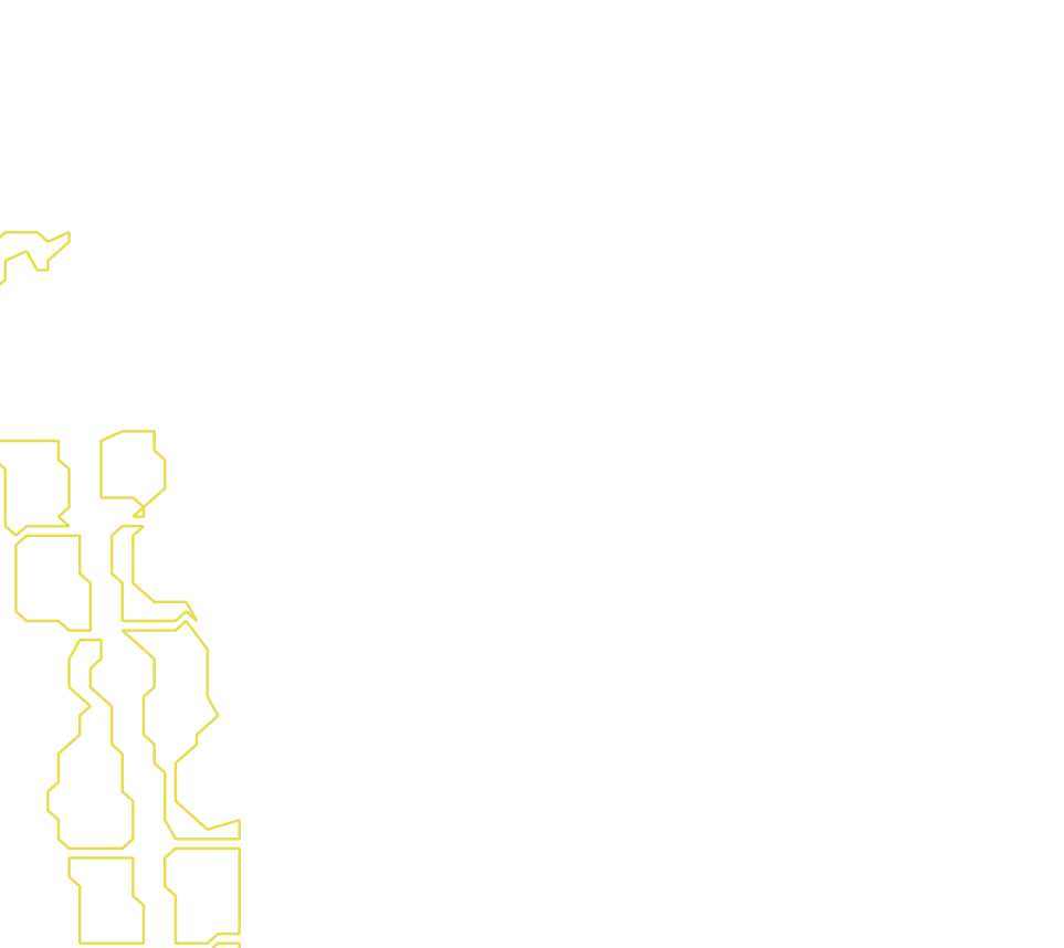 Daksegment met contourlijnen en structuurweergave