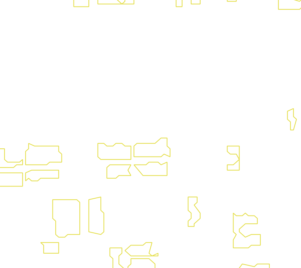 Daksegment met contourlijnen en structuurweergave