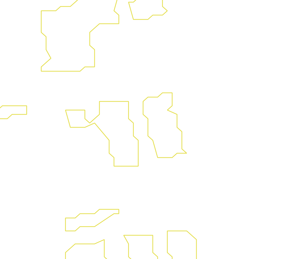 Daksegment ingezoomd met contourlijnen en structuurweergave