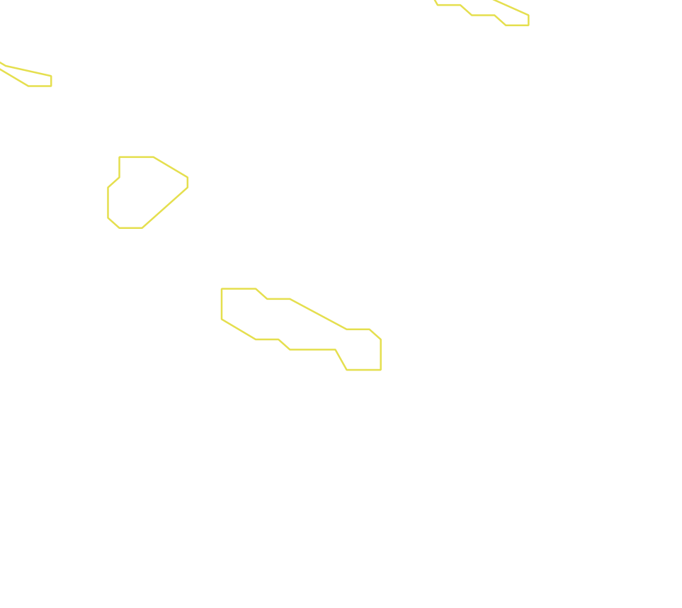 Daksegment ingezoomd met contourlijnen en structuurweergave