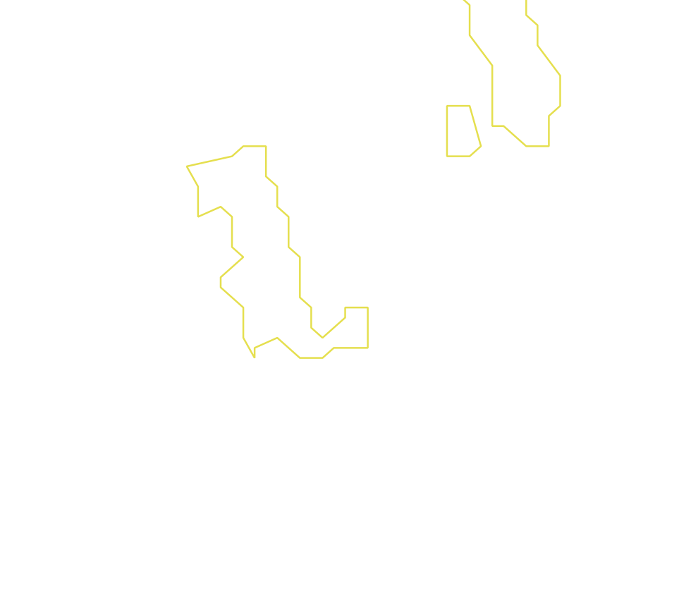 Daksegment ingezoomd met contourlijnen en structuurweergave