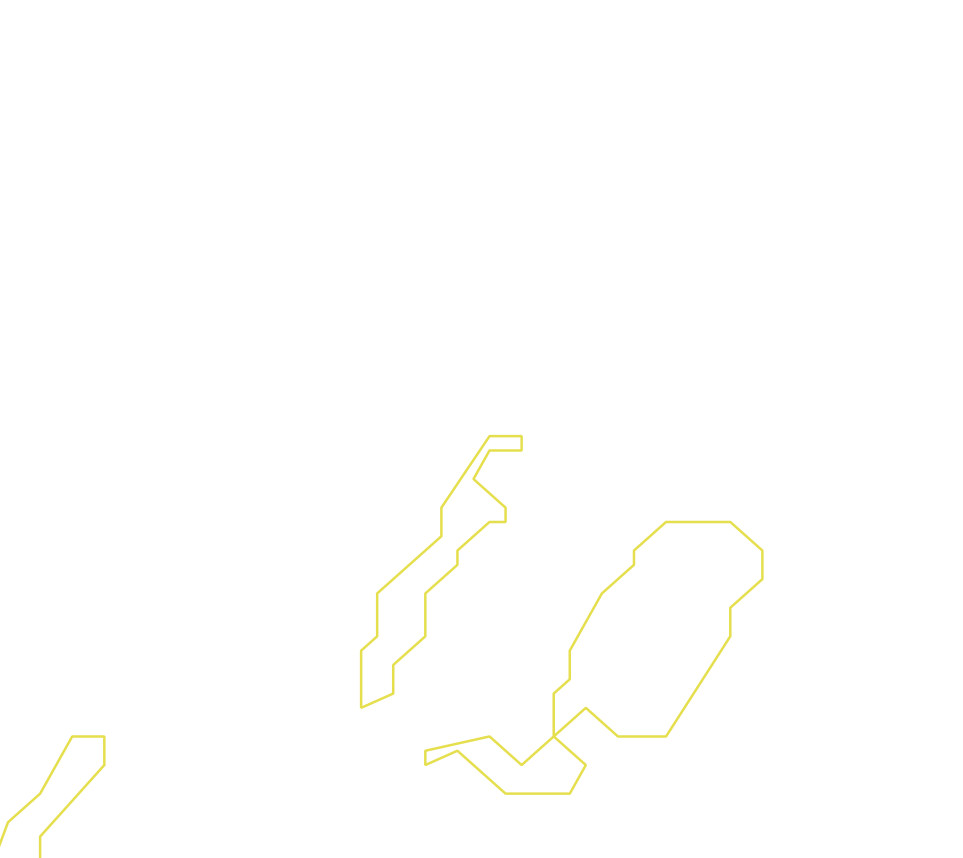 Daksegment ingezoomd met contourlijnen en structuurweergave