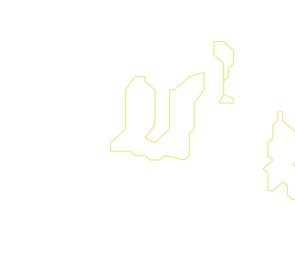 Daksegment ingezoomd met contourlijnen en structuurweergave