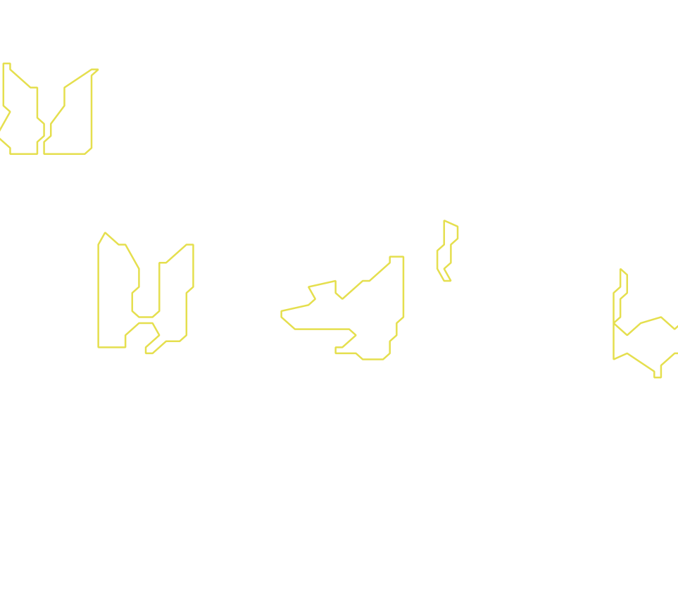 Daksegment met contourlijnen en structuurweergave