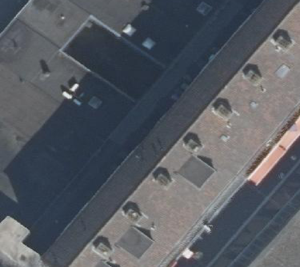 True ortho luchtfoto van Amersfoort met zicht op woning