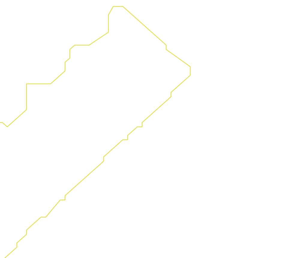 Daksegment ingezoomd met contourlijnen en structuurweergave