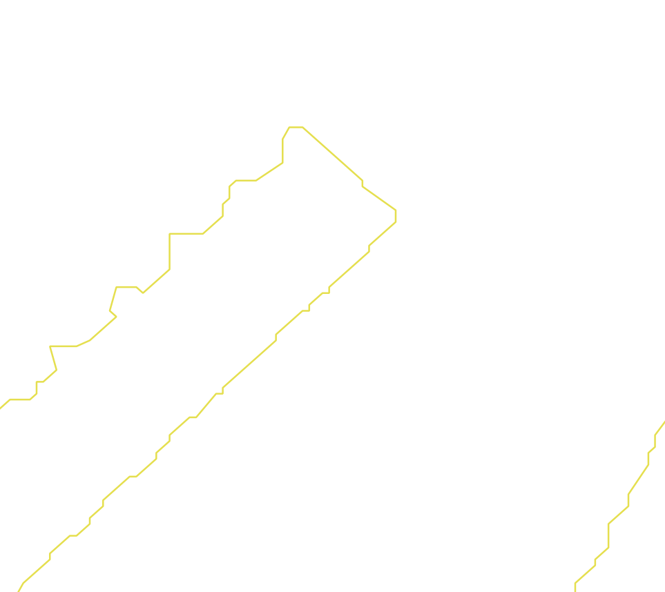 Daksegment met contourlijnen en structuurweergave