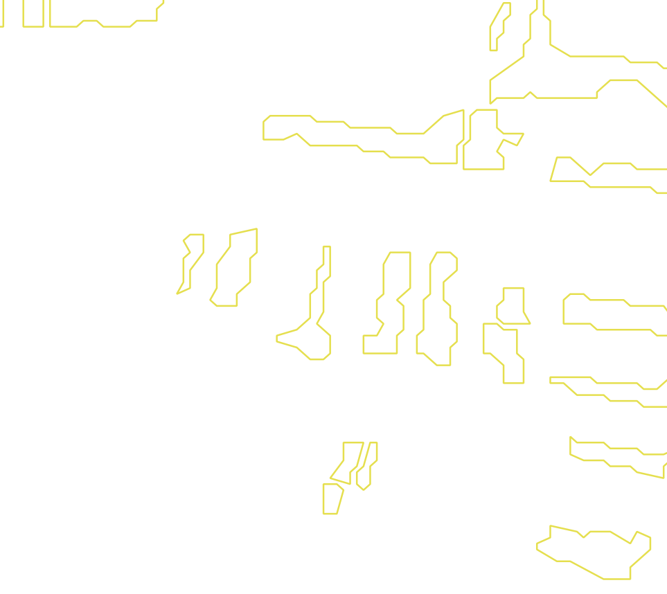 Daksegment met contourlijnen en structuurweergave