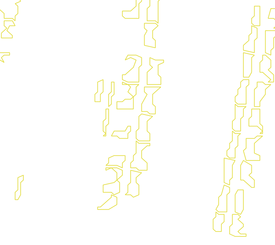 Daksegment met contourlijnen en structuurweergave