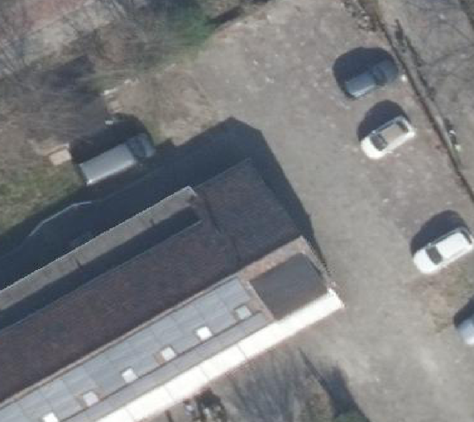 True ortho luchtfoto van Amersfoort met zicht op woning