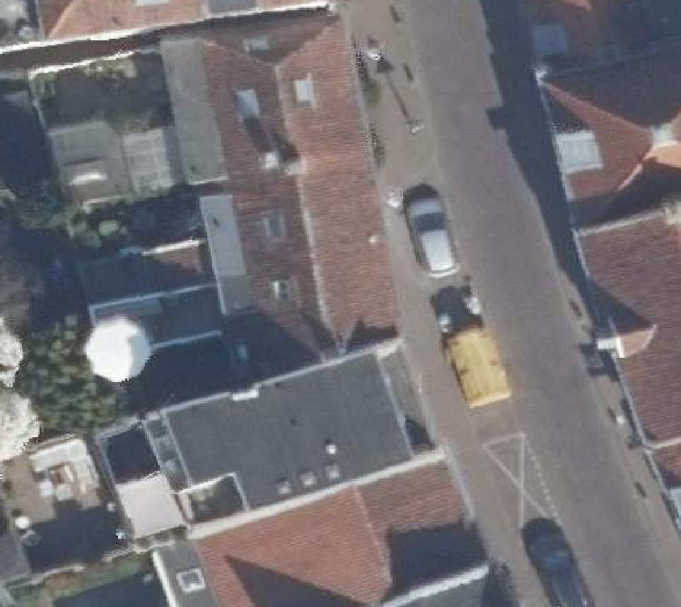 True ortho luchtfoto van Amersfoort met zicht op woning