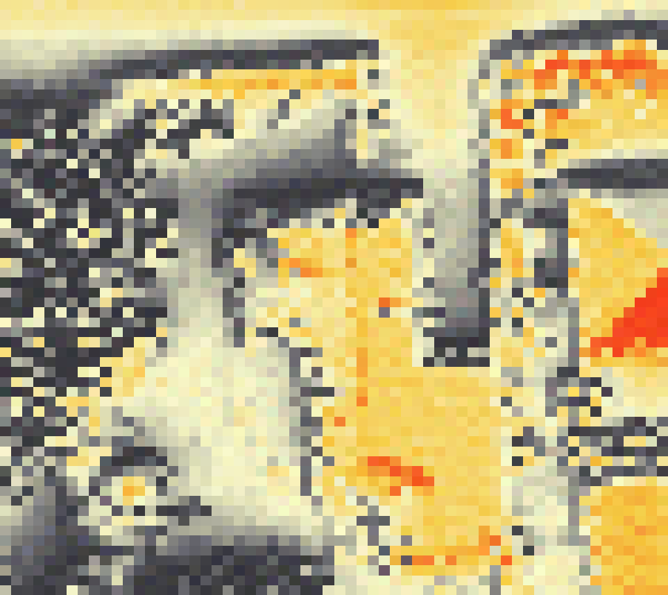 PV-irradiatie op daksegment ingezoomd met intensiteitsverdeling van zonlicht