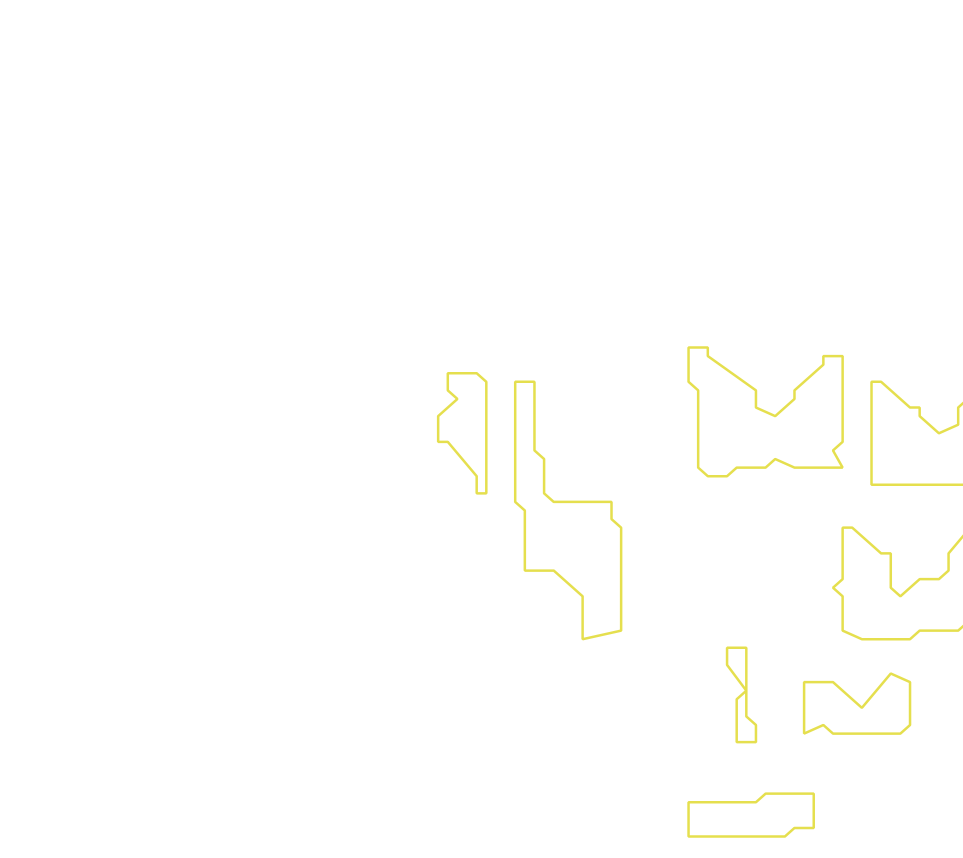 Daksegment met contourlijnen en structuurweergave
