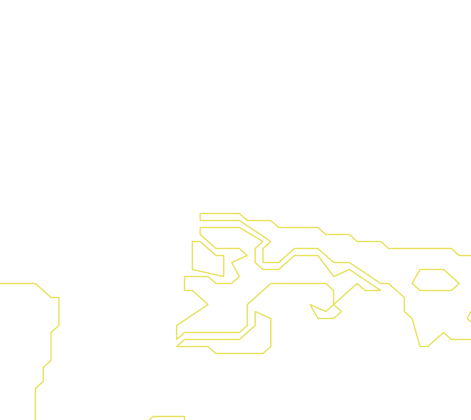 Daksegment ingezoomd met contourlijnen en structuurweergave