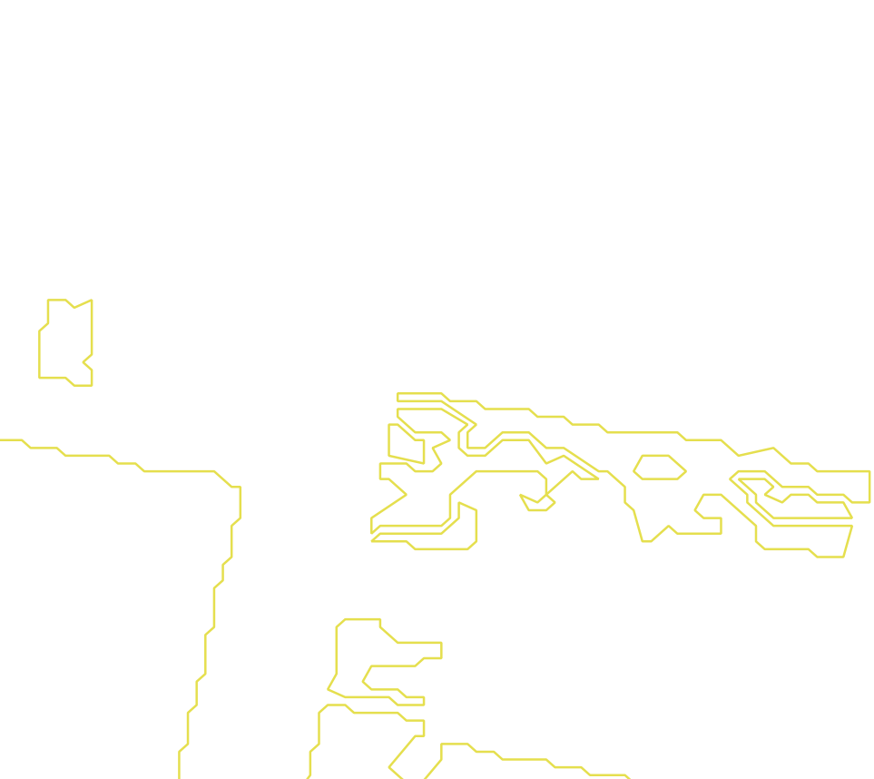 Daksegment met contourlijnen en structuurweergave