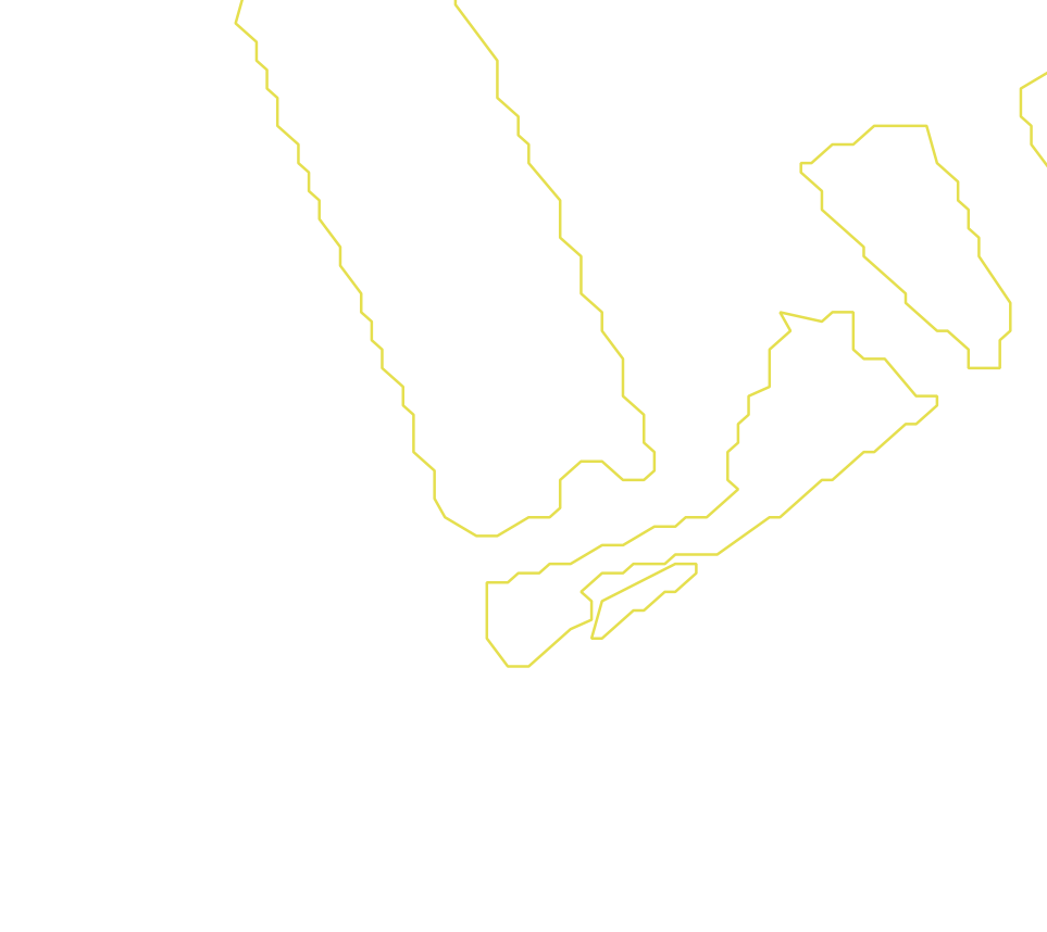 Daksegment met contourlijnen en structuurweergave